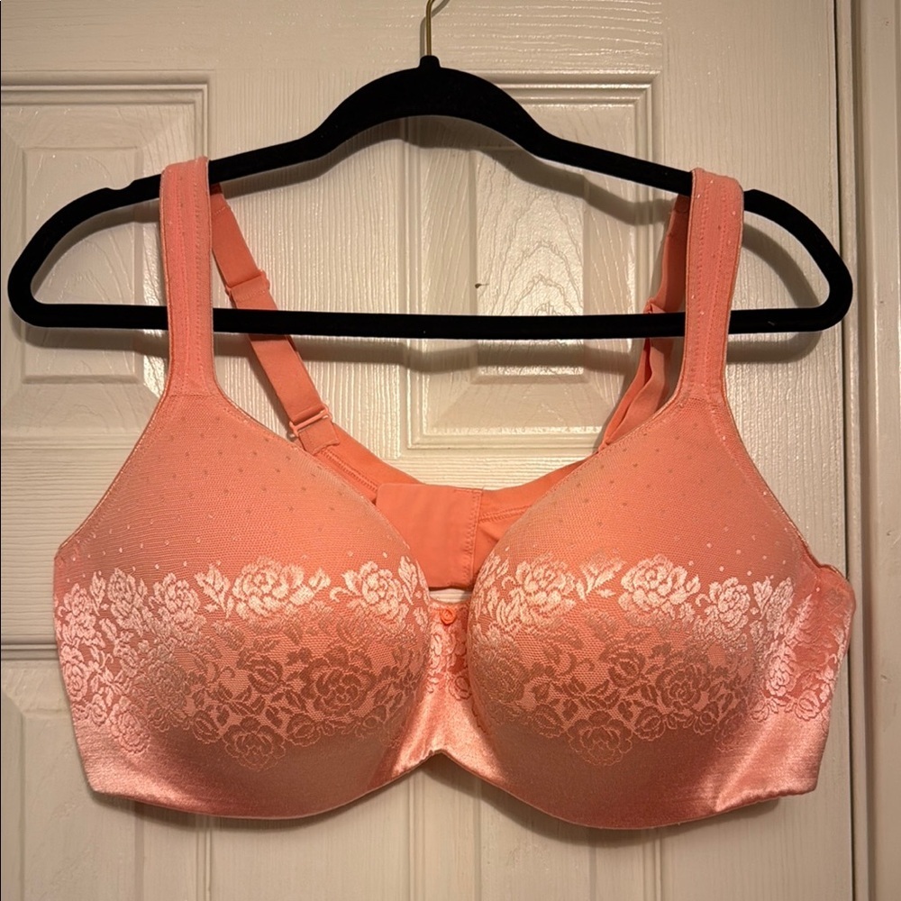 Soma Stunning Support Balconette Coral Lace Bra